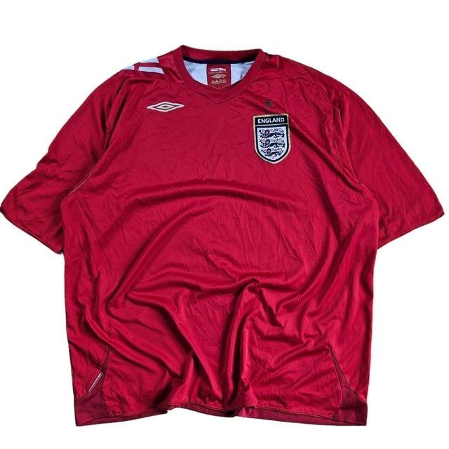 Umbro Men's T-shirt - Red - 3XL on Productcaster.