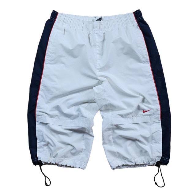 Nike Men's Shorts - White/Black - L on Productcaster.