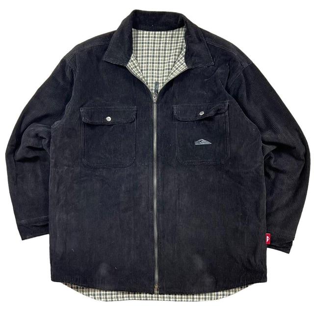 Quiksilver Men's Cape Jacket - Black/Cream - M on Productcaster.