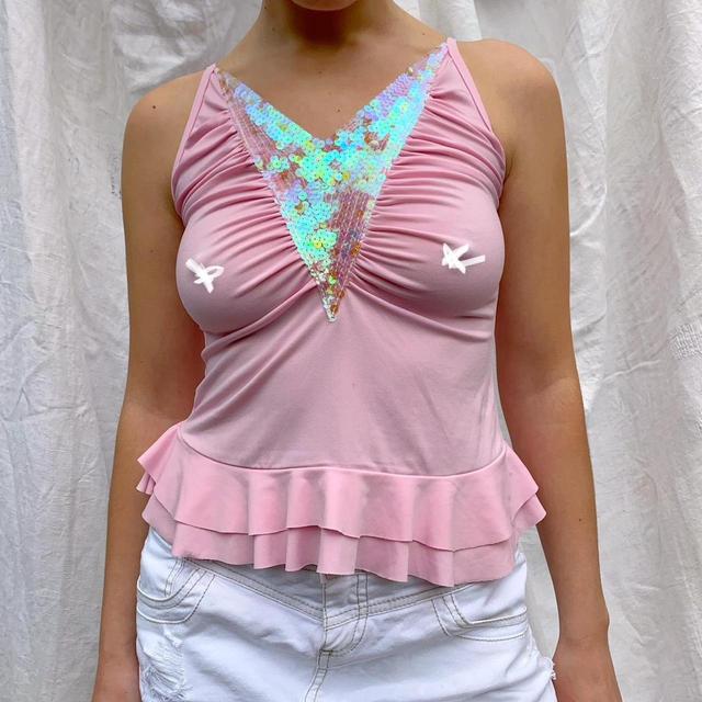 Women's Top - Pink - XS on Productcaster.