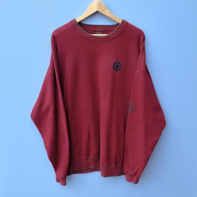 Vintage Men's Sweatshirt - Red - XXL on Productcaster.