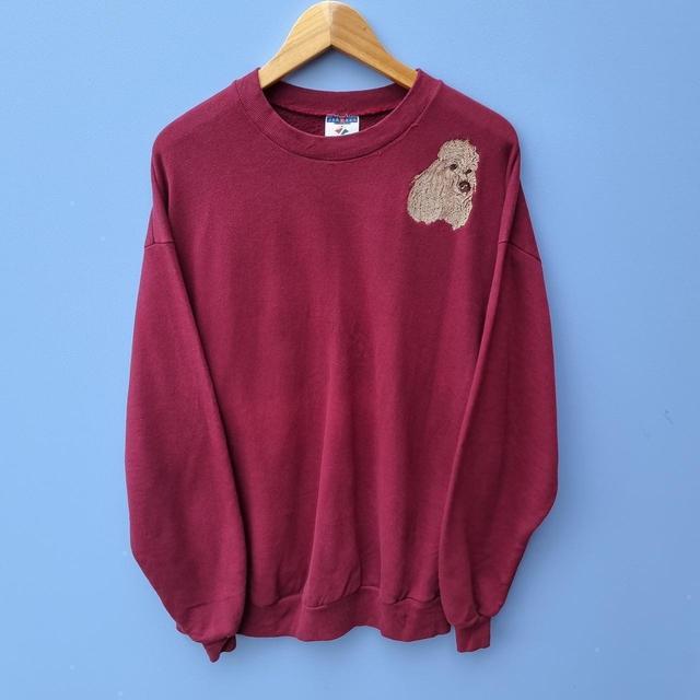 Vintage Women's Sweatshirt - Red - XL on Productcaster.