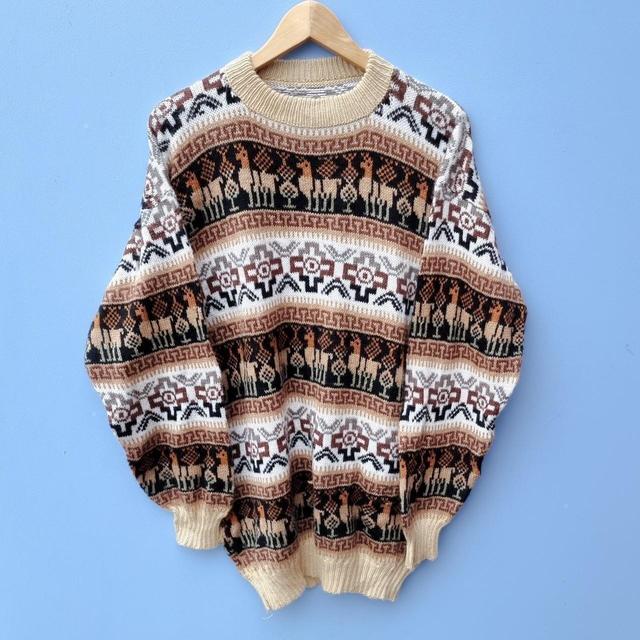 Vintage Women's Jumper - Multi - L on Productcaster.