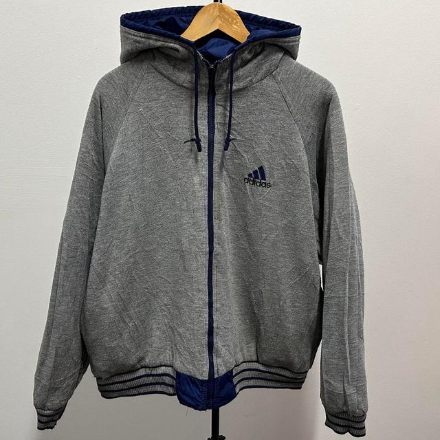 Adidas Men's Coat - Grey - L on Productcaster.