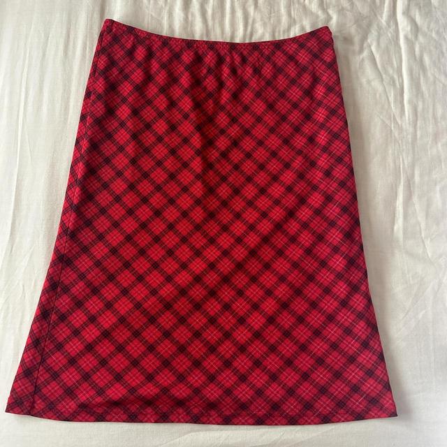 Etam Women's Skirt - Red - S on Productcaster.