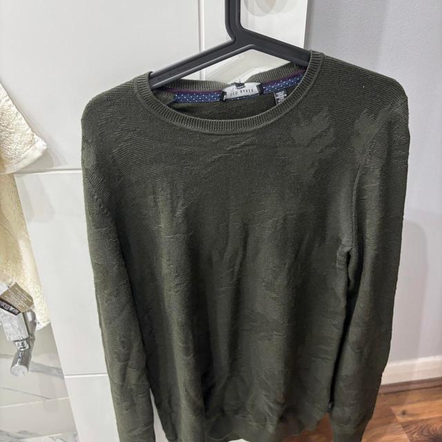 Ted Baker Men's Jumper - Green/Khaki - M on Productcaster.