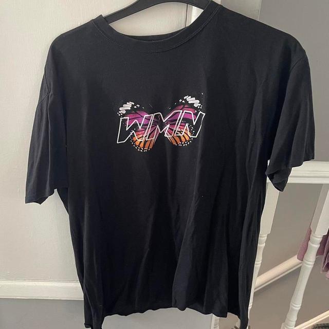 Boohoo Plus Women's T-shirt - Black/Pink - XL on Productcaster.