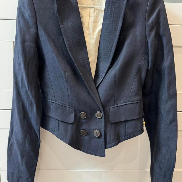 AllSaints Women's Tailored jacket - Navy - UK 6 on Productcaster.