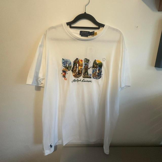 Polo Ralph Lauren Men's T-shirt - White - L on Productcaster.