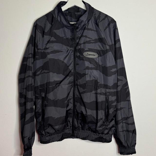 Trapstar Men's Jacket - Black/Grey - L on Productcaster.