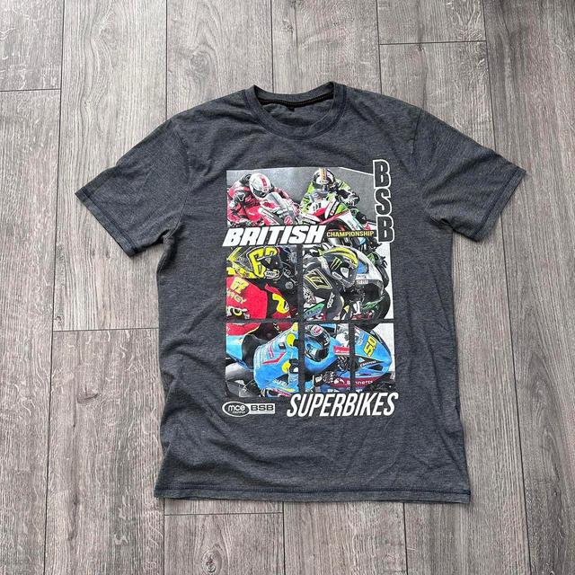 Men's T-shirt - Grey/Multi - L on Productcaster.