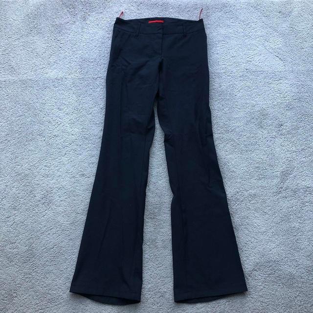 Prada Women's Trousers - Navy/Blue - 30" on Productcaster.