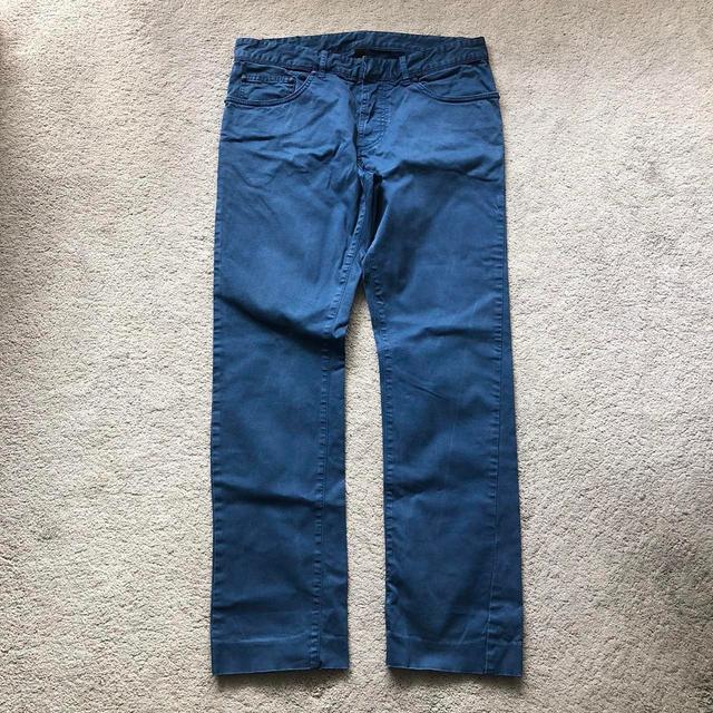 Balenciaga Men's Trousers - Blue - S on Productcaster.