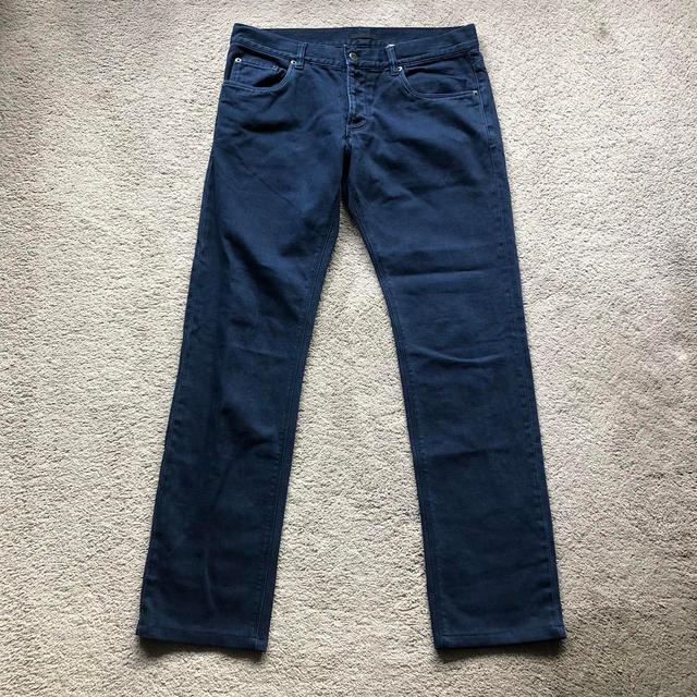 Prada Men's Jeans - Navy - 33" on Productcaster.