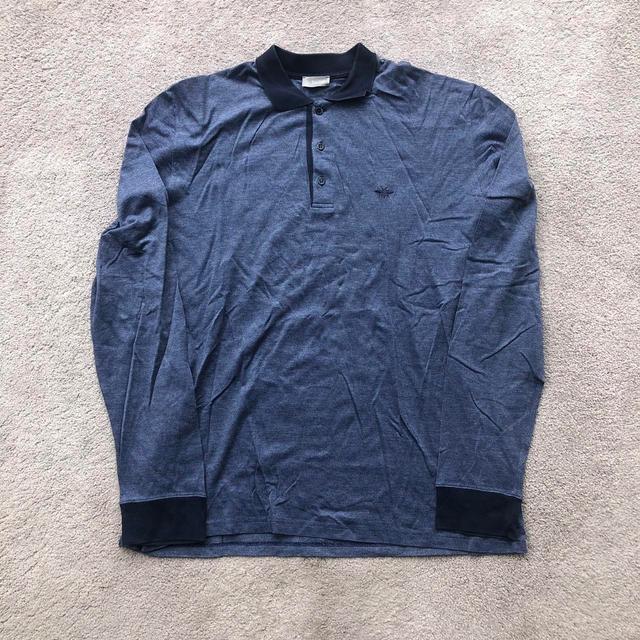 Dior Men's Polo shirt - Navy/Blue - XL on Productcaster.