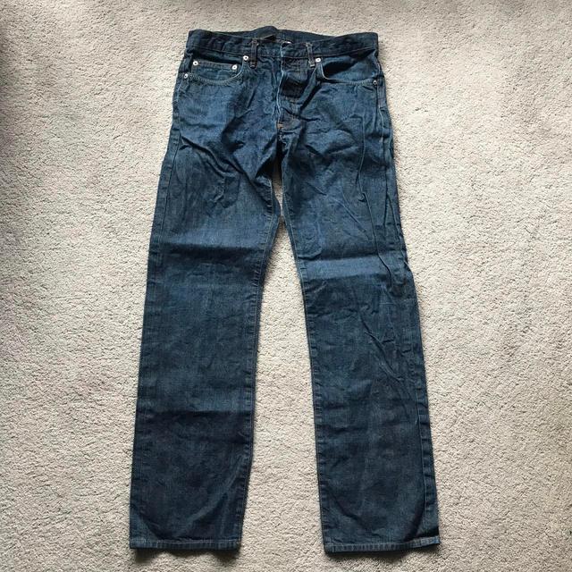 Dior Men's Jeans - Navy/Blue - 29" on Productcaster.