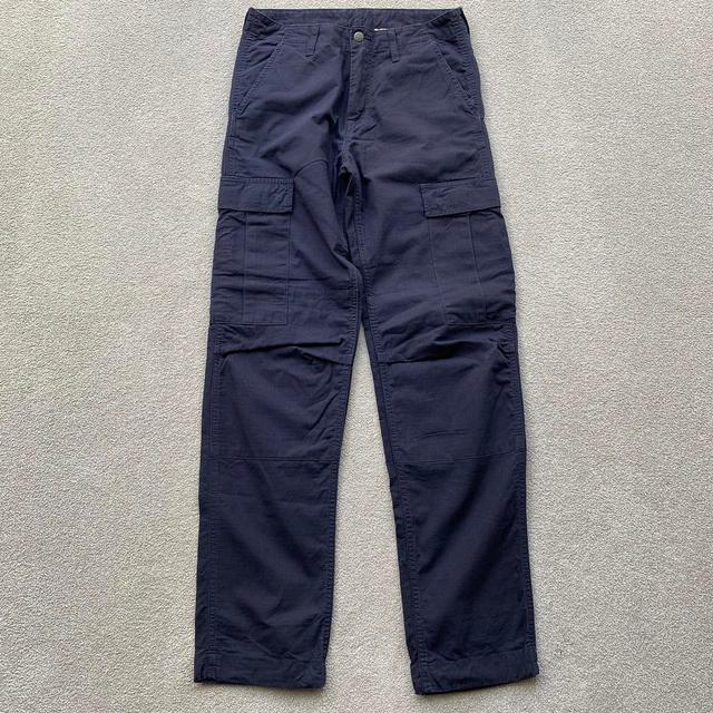 Carhartt Men's Cargo Trousers - Navy - 28" on Productcaster.