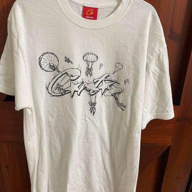 Corteiz Men's T-shirt - White - M on Productcaster.