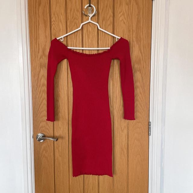 Women's Bodycon Dress - Red - 6 on Productcaster.