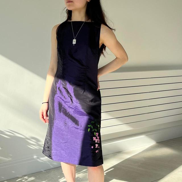 !M?ERFECT Women's Dress - Purple - S on Productcaster.