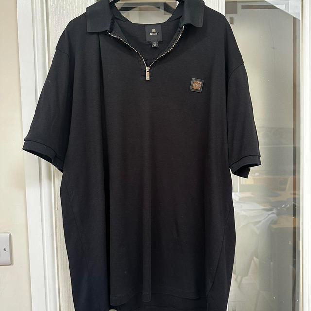 Next Men's Polo shirt - Black/Navy - XL on Productcaster.