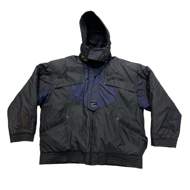 Nike Men's Coat - Black - L on Productcaster.