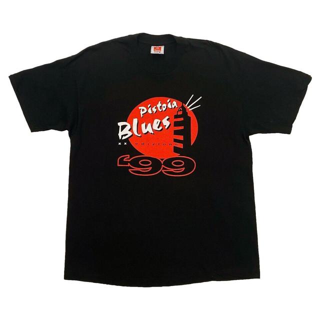 Hanes Men's T-shirt - Black - XL on Productcaster.