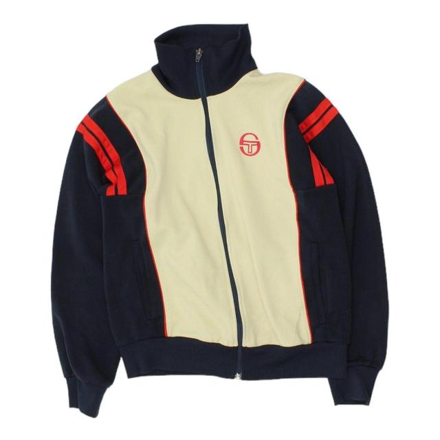 Sergio Tacchini Men's Coat - Navy - XS on Productcaster.