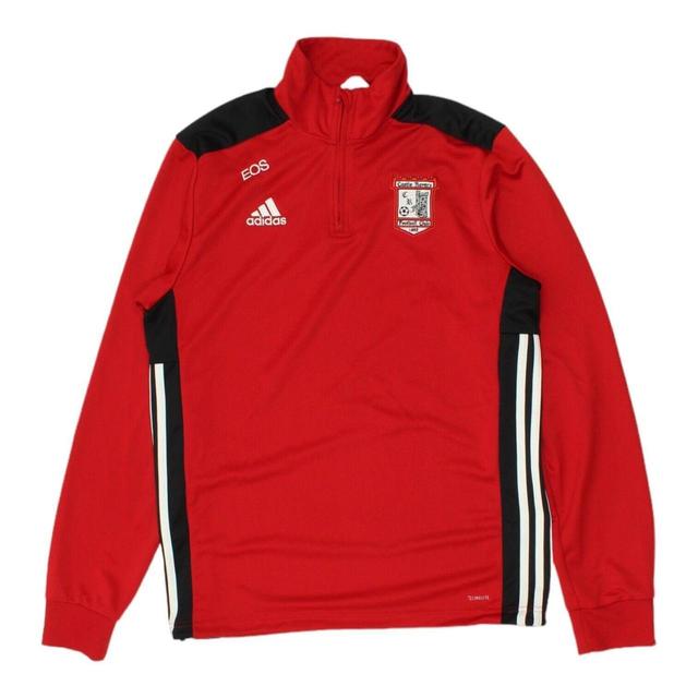 Adidas Men's Jacket - Red - M on Productcaster.