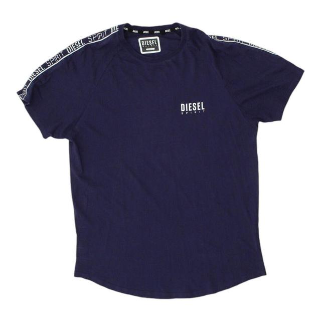 Diesel Men's T-shirt - Navy - L on Productcaster.