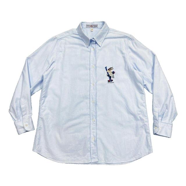 Vintage Women's Shirt - Blue - L on Productcaster.