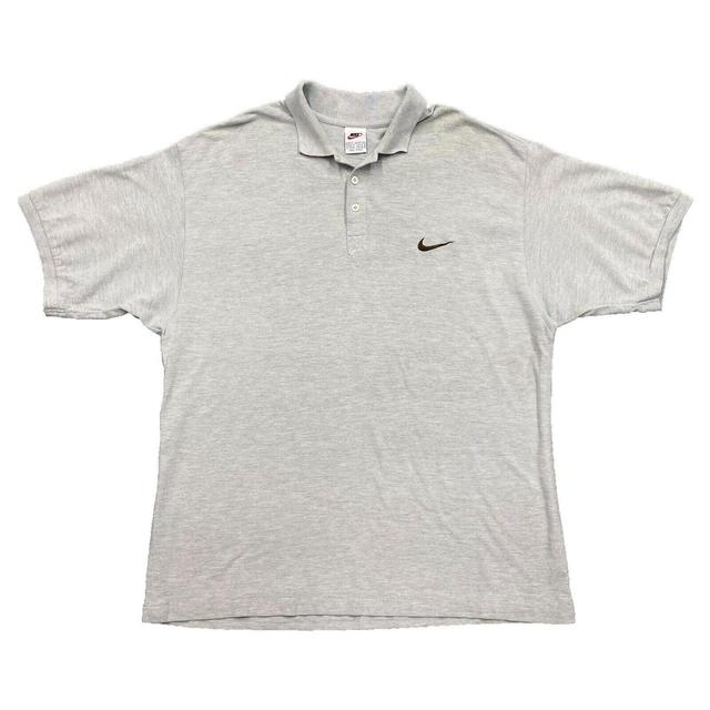 Nike Men's Polo shirt - Grey - XL on Productcaster.