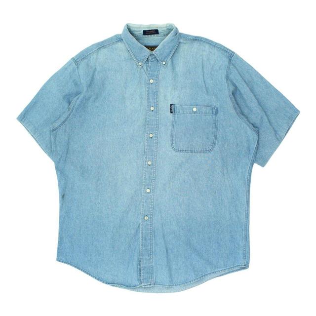 Ralph Lauren Men's Shirt - Blue - XXL on Productcaster.