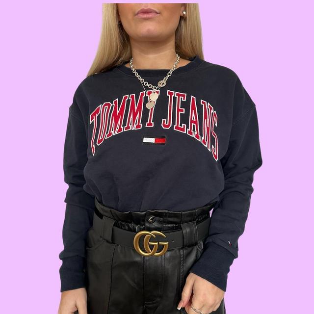 Tommy Hilfiger Women's Jumper - Navy - M on Productcaster.