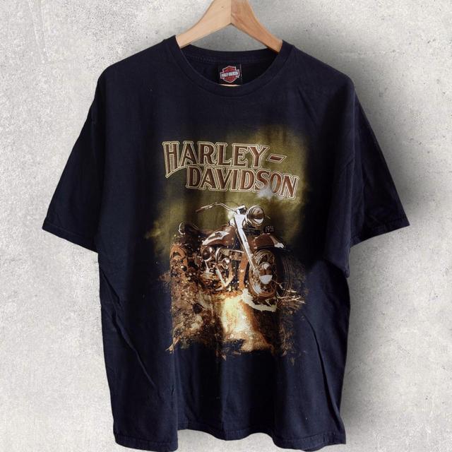 Harley Davidson Men's T-shirt - Black - XL on Productcaster.