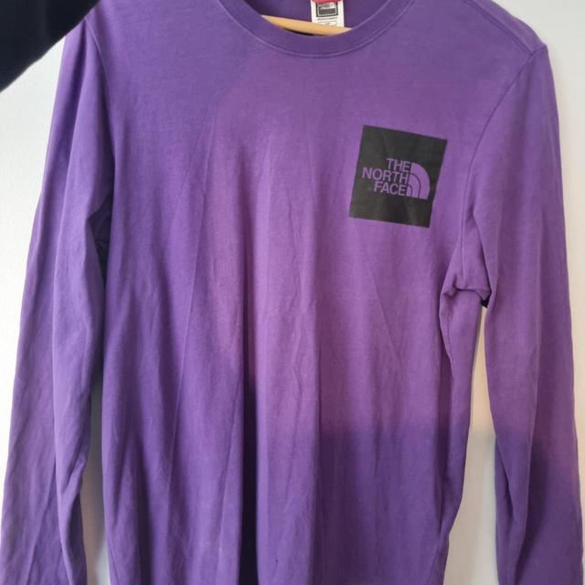 The North Face Men's T-shirt - Purple - S on Productcaster.