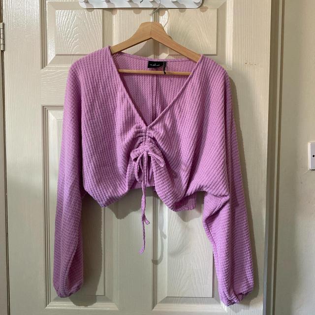 Urban Outfitters Women's Jumper - Purple/Pink - 8 on Productcaster.