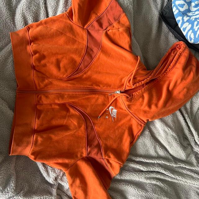 Nike Women's Hoodie - Orange - 8 on Productcaster.