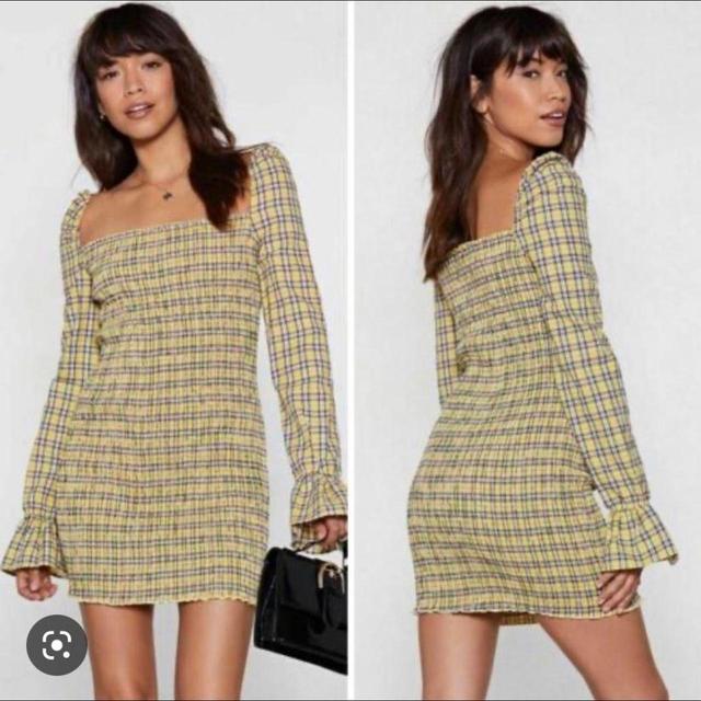 Nasty Gal Women's Bodycon Dress - Yellow - 8 on Productcaster.