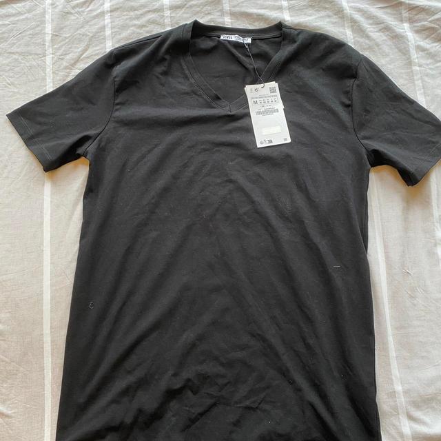 Zara Women's T-shirt - Black - M on Productcaster.