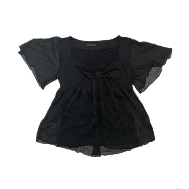 Vintage Women's Blouse - Black on Productcaster.