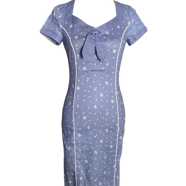 Women's Pencil Dress - Blue - XS on Productcaster.