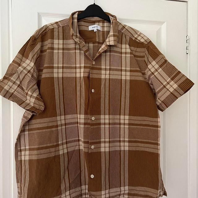 Next Men's Shirt - Brown - XXL on Productcaster.