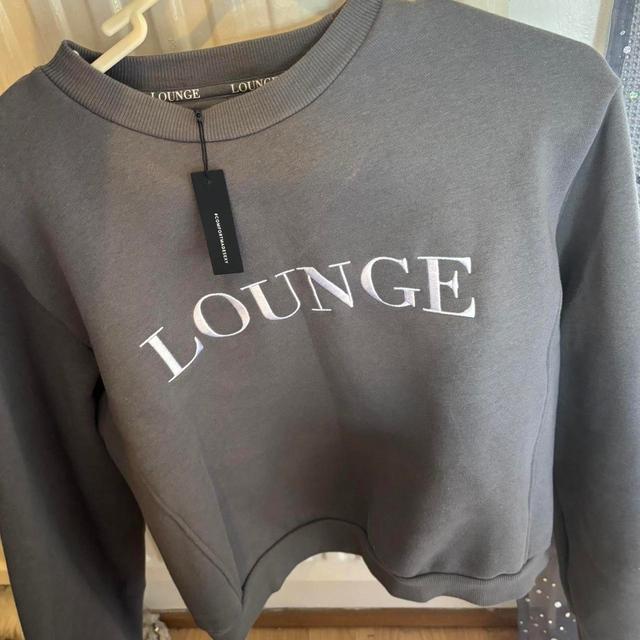 Lounge The Label Women's Sweatshirt - Grey - 8 on Productcaster.