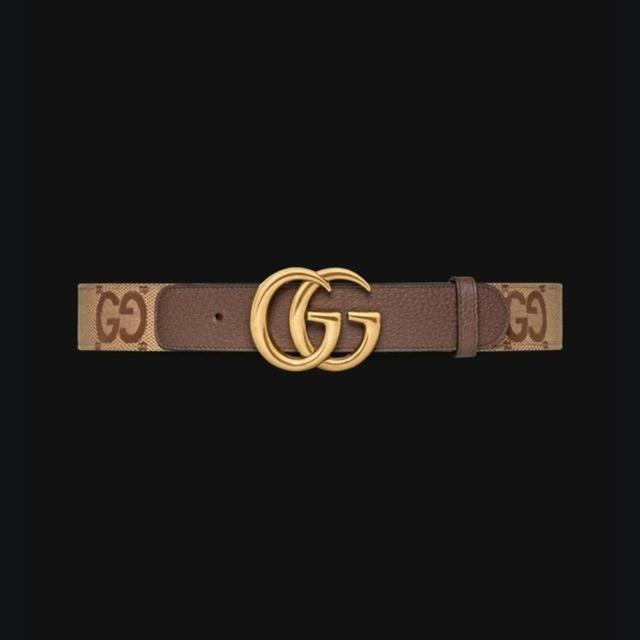 Gucci Women's Belt - Brown/Gold on Productcaster.