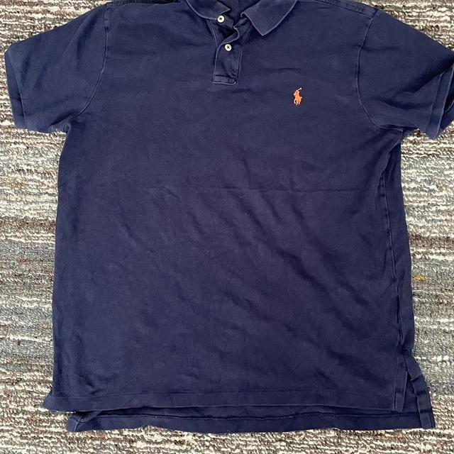 Polo Ralph Lauren Men's Polo shirt - Navy - L on Productcaster.