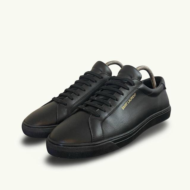 Saint Laurent Paris Men's Trainers - Black - UK 8 on Productcaster.