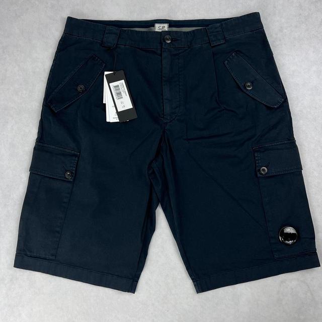 CP Company Men's Shorts - Navy - 36" on Productcaster.