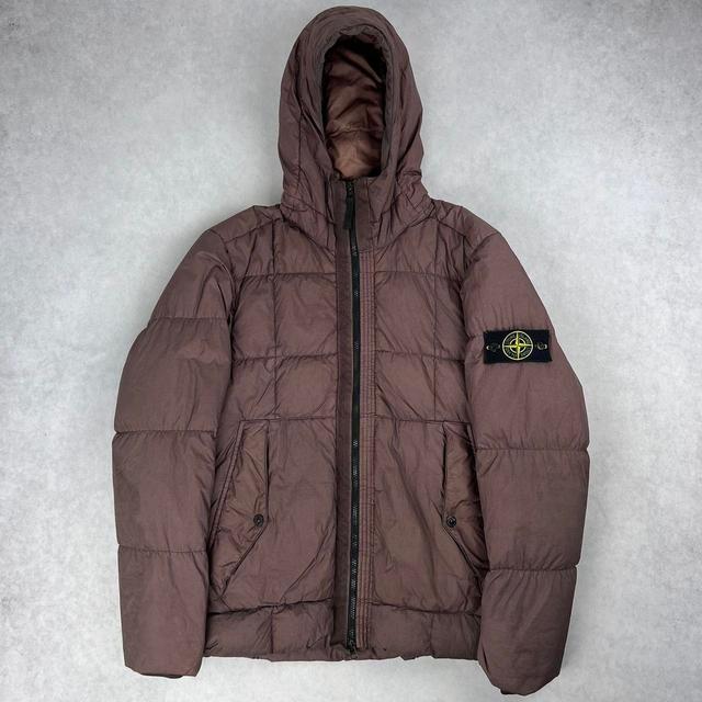 Stone Island Men's Jacket - Purple - M on Productcaster.