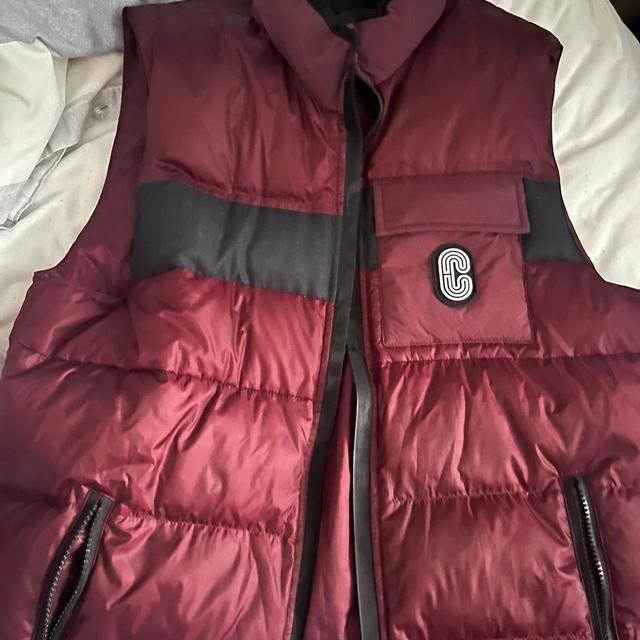 Coach Men's Gilet - Burgundy - M on Productcaster.